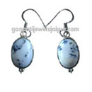 agate silver earrings jewelry