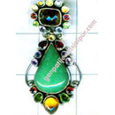  online Chrysoprase silver pendants