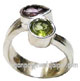 collection of Gemstone silver rings from indian wholesale store