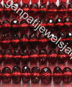 gemstone beads faceted roundel