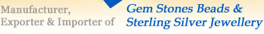 Silver Jewellery Manufacturer,Gemstone Beads Exporter,Wholesale Semi Precious Beads,Sterling Silver jewellery 