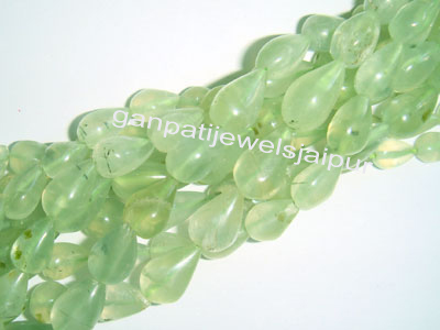 Prehnite Drops 6X9MM Prehnite Birthstone Semi Precious Beads 9X14MM- Prehnite Beads Gemstone Prehnite Gemstone Prehnite Teardrop