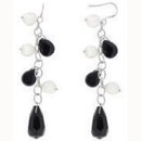agate silver beaded jewelry