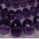 De violetkleurige Parels van de Halfedelsteen van Indische fabriek