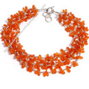 Carnelian Gemstone beaded jewelry