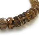 cognac quartz Gemstone beads from manufacturer