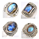 labradorite silver rings wholesale 