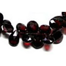 Rhodolite garnet gemstone Beads
