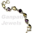 wholesale gemstone silver Bracelets