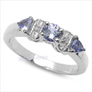 online tanzanite Gemstone silver jewelry 