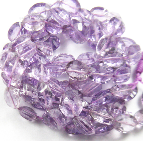 10 Strands SPECIAL PACK,Pink Amethyst Micro Faceted Rondells,10x14 Inch Long Strand,Great Quality,Wholesale price